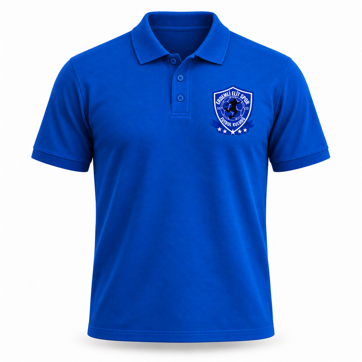 Erkek Polo Tişört Beyaz - Erdemli Elit Spor