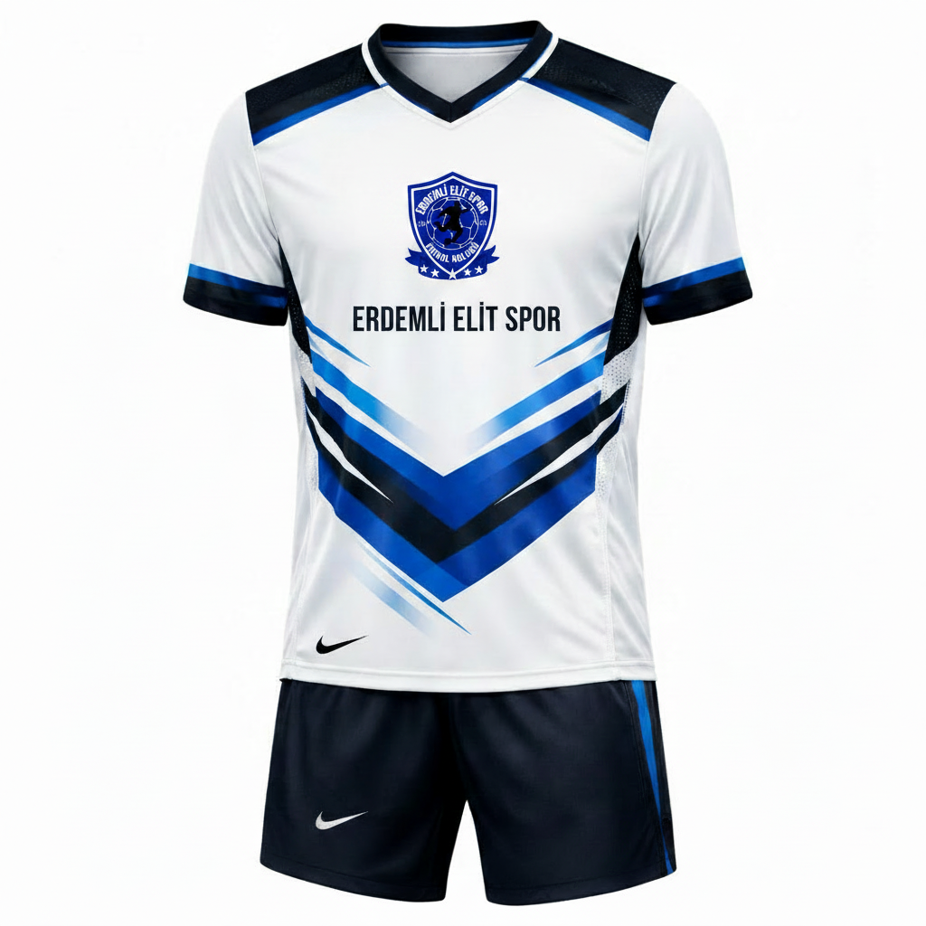 Erdemli Elit Spor - Küçük Logo ve Yazılı Forma