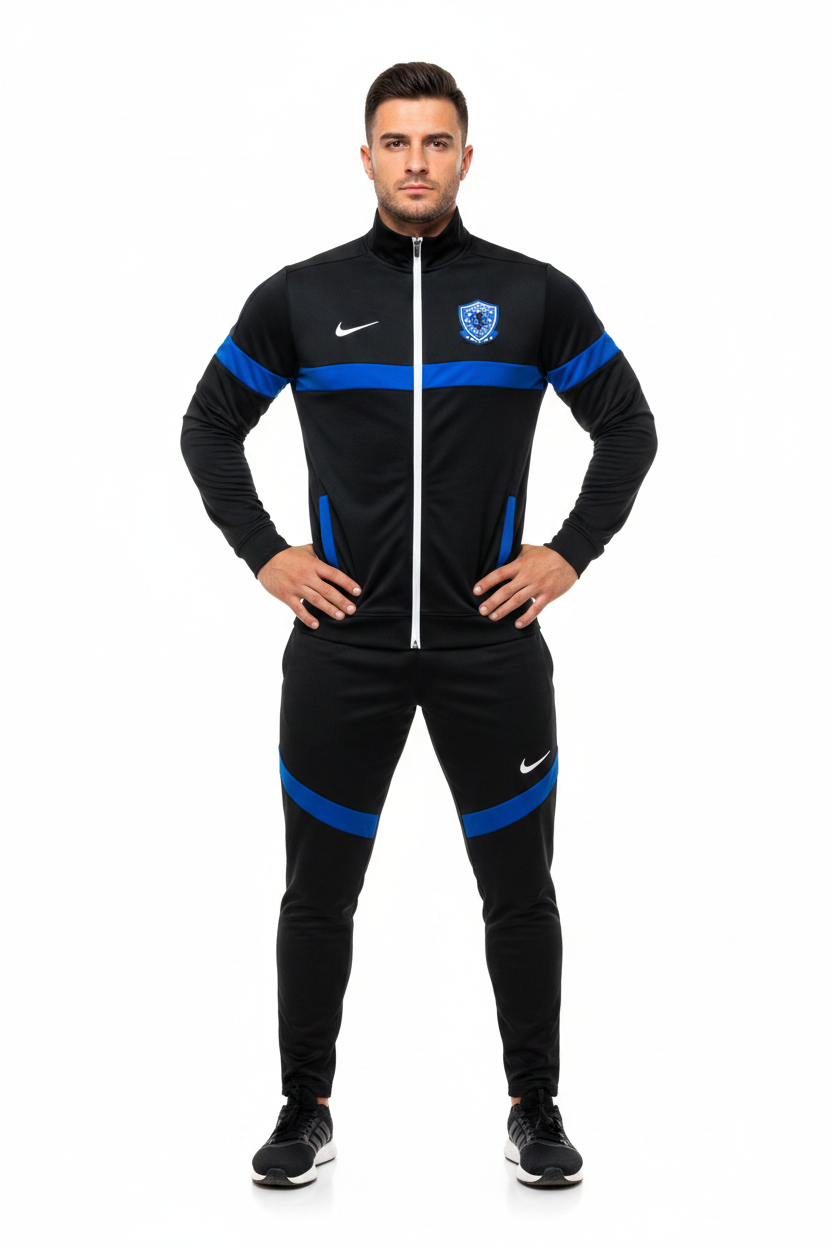Erdemli Elit Spor Siyah Eşofman Takımı